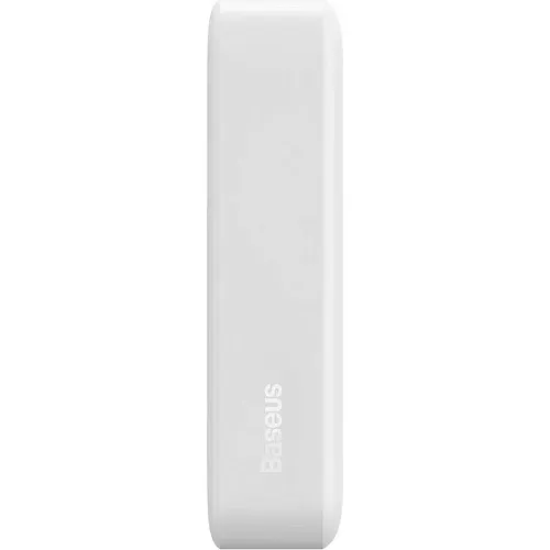 Зовнішній акумулятор Baseus Magnetic Mini Wireless Fast Charge Power Bank 10000mAh 20W White