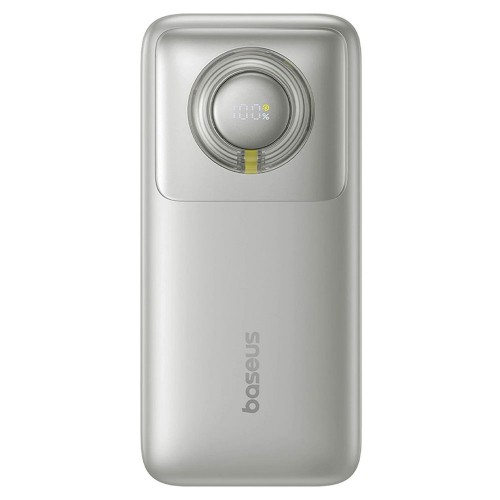 Зовнішній акумулятор Baseus Free2Pull Power Bank with Retractable Cable 20000mAh 65W Lunar gray