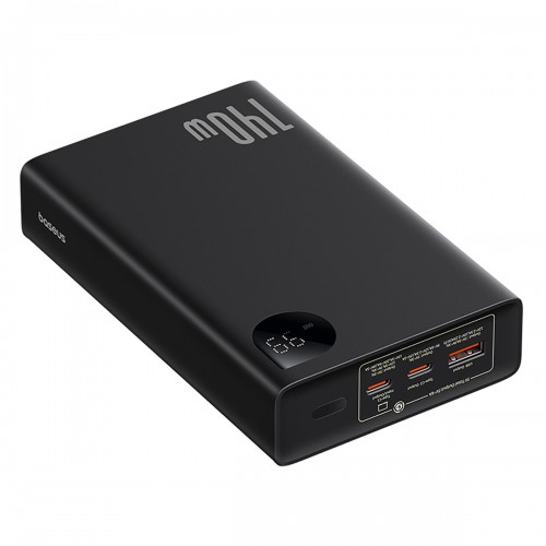 Зовнішній акумулятор Baseus Adaman Digital Display Fast Charge Power Bank 24000mAh 140W Cluster Black