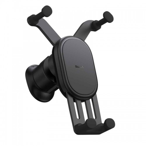 Автодержатель для телефона с БЗП Baseus Stable Gravitational Wireless Charging Car Mount Pro 15W (версия для воздуховода) Black