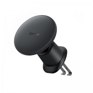 Автодержатель для телефона с БЗП Baseus CW01 Magnetic Wireless Charging Car Mount Air Vent Version 15W Cluster Black