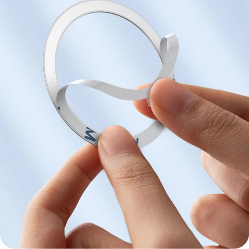 Пластина для магнітного тримача Baseus Halo Series Magnetic Metal Ring（2pcs/pack）Silver