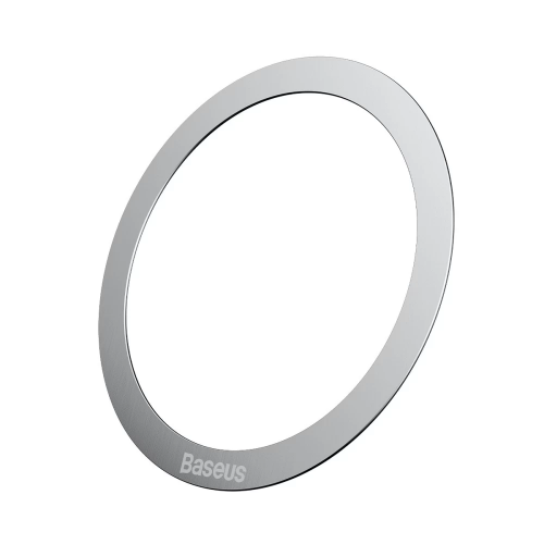 Пластина для магнітного тримача Baseus Halo Series Magnetic Metal Ring（2pcs/pack）Silver