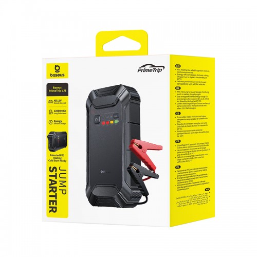 Автомобільний пуско-зарядний пристрій Baseus PrimeTrip VJ1 Jump Starter 12000mAh