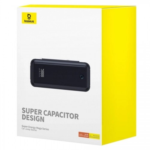 Автомобильное пуско-зарядное устройство Baseus Super Energy Mega Series Supercapacitor Car Jump Starter 3000A Twilight Grey