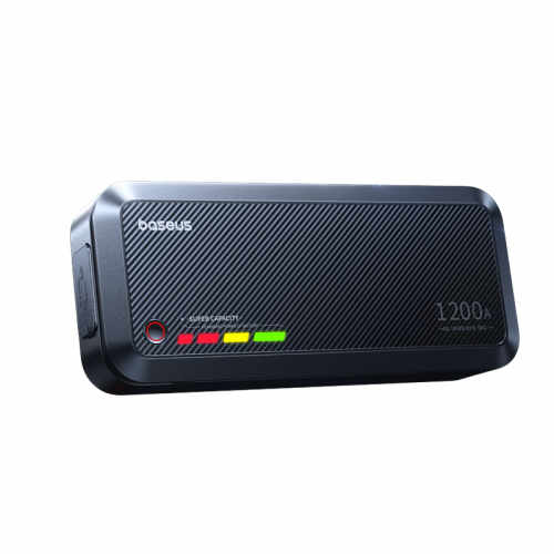 Автомобильное пуско-зарядное устройство Baseus PrimeTrip VJ1 Supercapacitor Car Jump Starter 1200A Cosmic Black