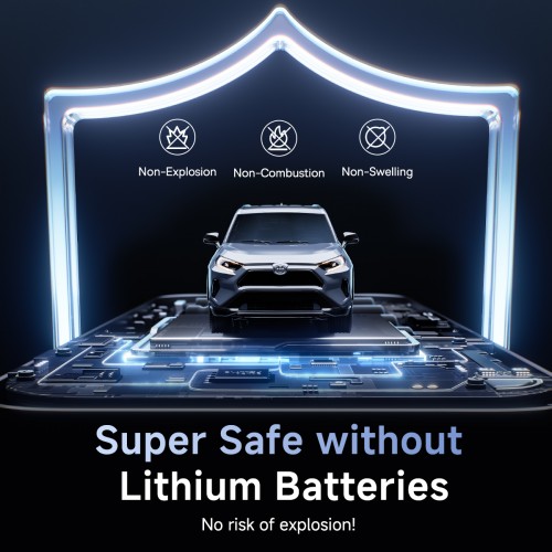 Автомобильное пуско-зарядное устройство Baseus PrimeTrip VJ1 Supercapacitor Car Jump Starter 1200A Cosmic Black