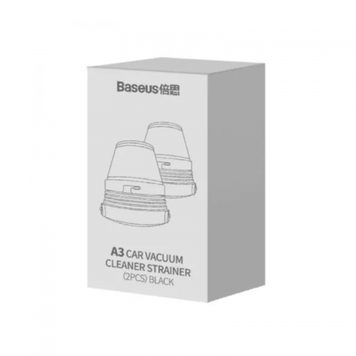 Фильтр для автомобильного пылесоса Baseus A3 Car Vacuum Cleaner Strainer (2 шт.) Black