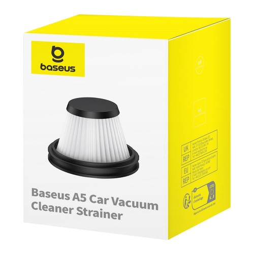 Фильтр для автомобильного пылесоса Baseus A5 Car Vacuum Cleaner (16000pa) Filter (1 шт.) Cluster Black