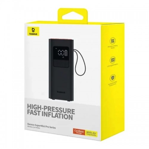 Автомобильный насос Baseus Super Mini Pro Black