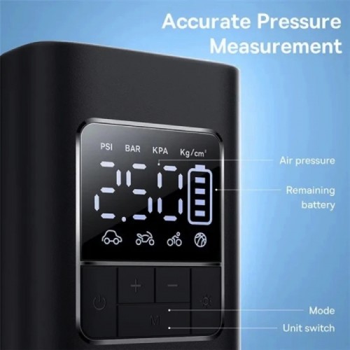 Автомобильный насос Baseus Super Mini Pro Black