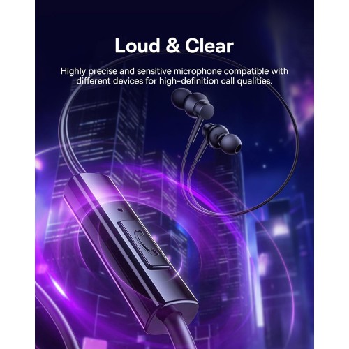 Навушники дротові Baseus Encok CZ11 (Type-C) Black