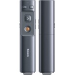 Лазерная указка Baseus Orange Dot Wireless Presenter (красный лазер) Серая