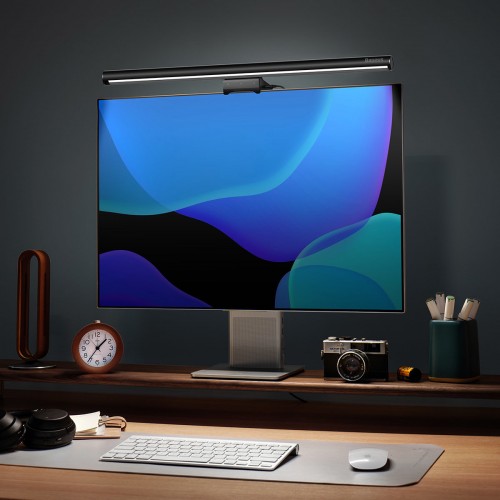 Лампа для монитора Baseus i-wok2 Series USB Asymmetric Light Source Screen Hanging Light (Youth) Черная