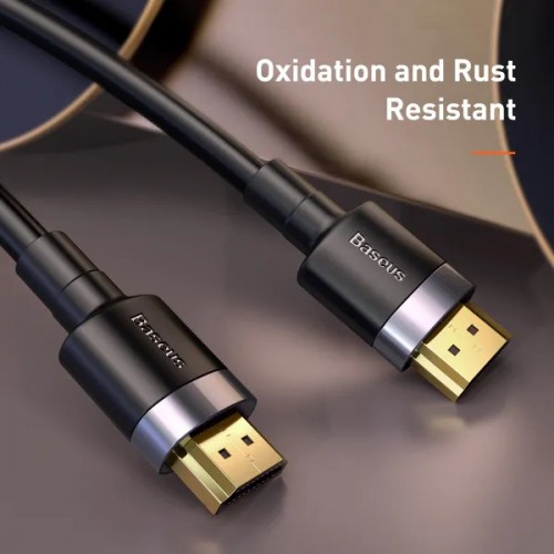 Кабель Baseus Cafule 4KHDMI Male To 4KHDMI Male Adapter Cable 3m Black