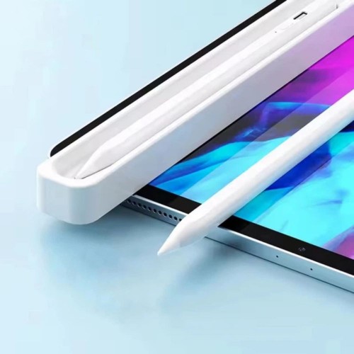 Зарядный кейс для стилуса Baseus Smooth Writing Stylus Wireless Charging Case Moon White (с простым зарядным кабелем Type-C 3A 0,3 м)
