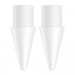 Змінні наконечники для стилуса Baseus Smooth Writing Capacitive Stylus Tips Moon White（2pcs）