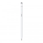 Стилус Baseus Wise Writing HN1 Universal Version с проводной зарядкой, 2-в-1 стилус для HUAWEI/XIAOMI, Moon White (в комплекте кабель Type-C*1, наконечник*1 и поддержка защиты от касания ладонью)