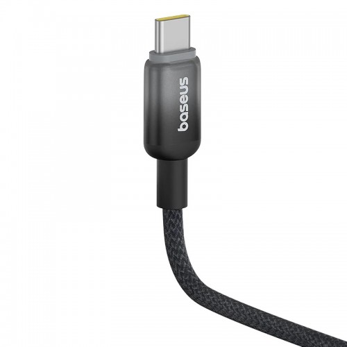 Кабель Baseus Discolor Series Fast Charging Cable USB-C — USB-C 100W 1 м, Cluster Black