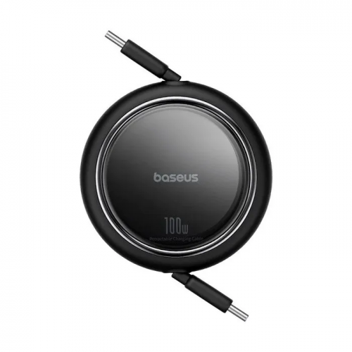 Кабель Baseus Free2Draw Mini Retractable Charging Cable Type-C — Type-C 100W 1 м Cluster Black