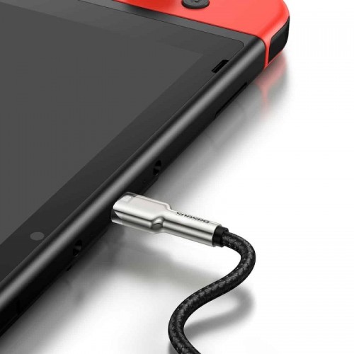 Кабель Baseus Cafule Series Metal Data Cable Type-C — Type-C 100 Вт 2 м, чёрный