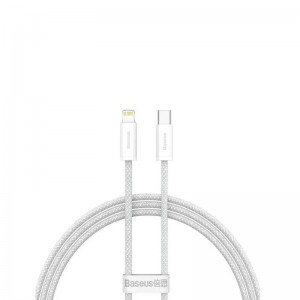 Кабель Baseus серии Dynamic для быстрой зарядки и передачи данных Type-C — iP 20W 2 м, белый