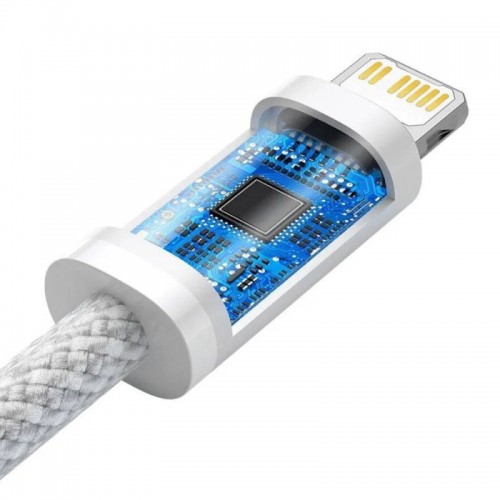 Кабель Baseus Dynamic Series для быстрой зарядки и передачи данных Type-C — iP 20W 1 м, белый