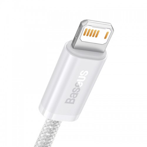 Кабель Baseus Dynamic Series Fast Charging Data Cable USB — iP 2.4A 1 м, белый