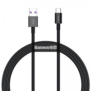 Кабель Baseus серии Superior USB — Type-C 66W 2 м, чёрный