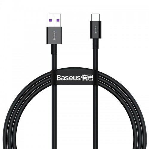 Кабель Baseus серии Superior USB — Type-C 66W 2 м, чёрный