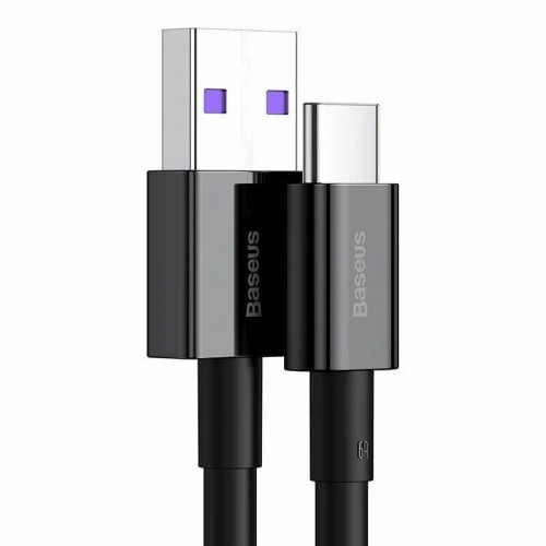 Кабель Baseus серии Superior USB — Type-C 66W 2 м, чёрный