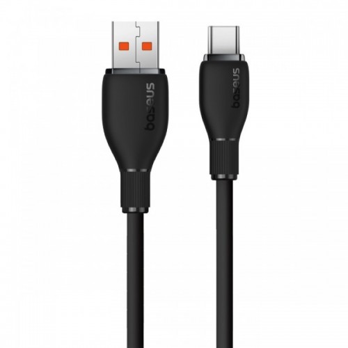 Кабель Baseus серии Pudding для быстрой зарядки USB — Type‑C 100W 1,2 м Cluster Black