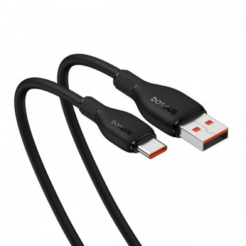 Кабель Baseus серии Pudding для быстрой зарядки USB — Type‑C 100W 1,2 м Cluster Black