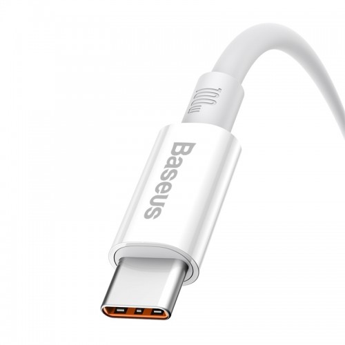 Кабель Baseus Superior Series для быстрой зарядки и передачи данных USB — Type-C 100W 1,5 м Moon White