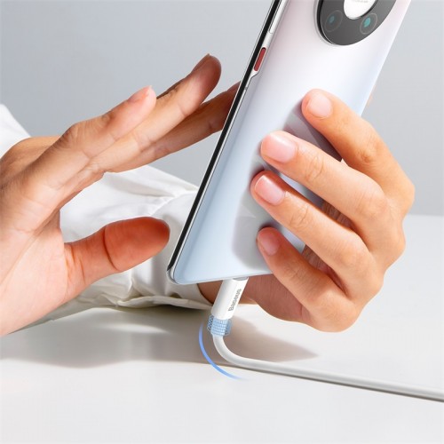 Кабель Baseus Superior Series для быстрой зарядки и передачи данных USB — Type-C 100W 1,5 м Moon White