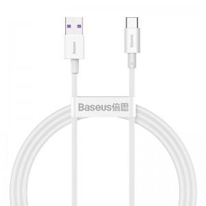 Кабель Baseus Superior Series USB — Type-C 66 Вт 1 м белый