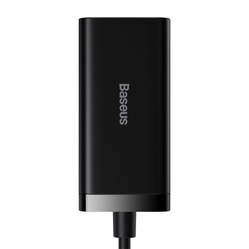 Мережевий зарядний пристрій Baseus GaN3 Pro Desktop Fast Charger 2U+2C 100W EU Black
