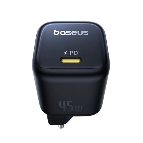 Сетевое зарядное устройство Baseus PicoGo GaN Fast Charger 1C 45W EU Cosmic Black