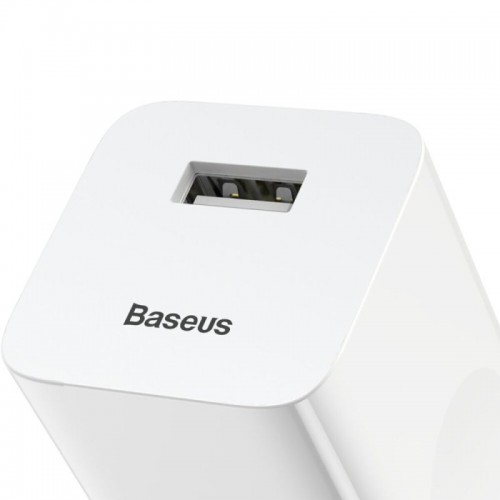 Сетевое зарядное устройство Baseus Home Charger 1USB QC3.0 12В/2А White