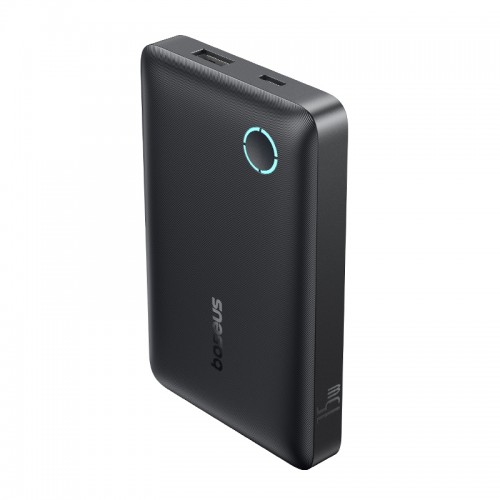 Зовнішній акумулятор Baseus EnerFill FP11 Power Bank 10000mAh 15W Cosmic Black (Includes Simple Type-C to Type-C Cable 20V/3A 30cm Black)