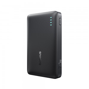 Зовнішній акумулятор Baseus EnerFill FP21 Power Bank 10000mAh 22.5W Cosmic Black (Includes Simple Type-C to Type-C Cable 20V/3A 30cm Black)