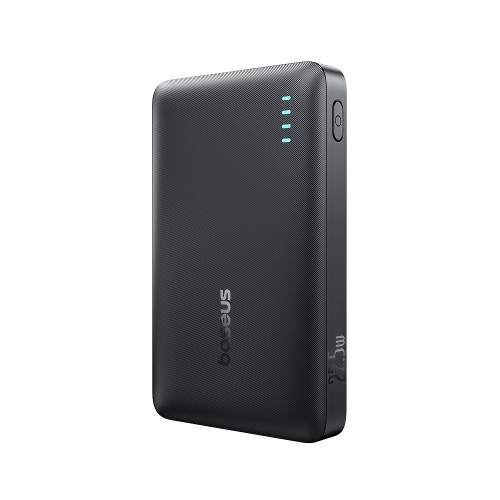 Зовнішній акумулятор Baseus EnerFill FP21 Power Bank 10000mAh 22.5W Cosmic Black (Includes Simple Type-C to Type-C Cable 20V/3A 30cm Black)