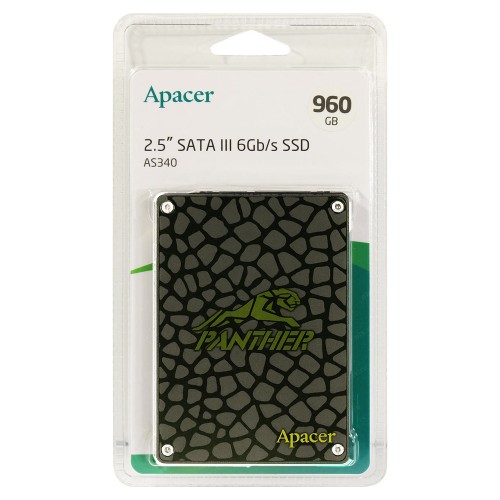 Накопитель SSD Apacer AS340 960GB 2.5" 7mm SATAIII Standard