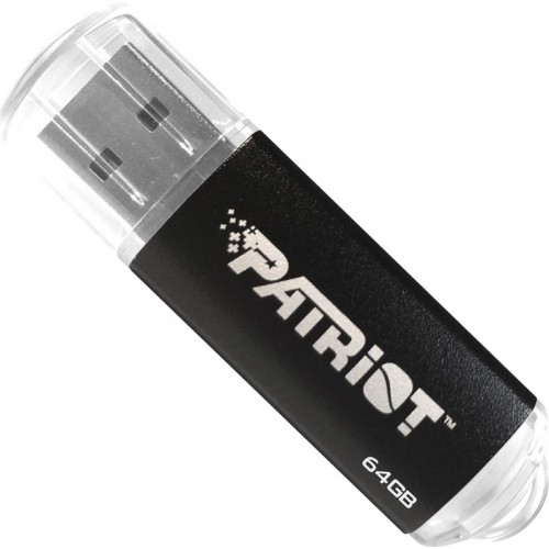 Флеш-накопичувач Patriot USB 2.0 Xporter Pulse 64GB Metal/Black