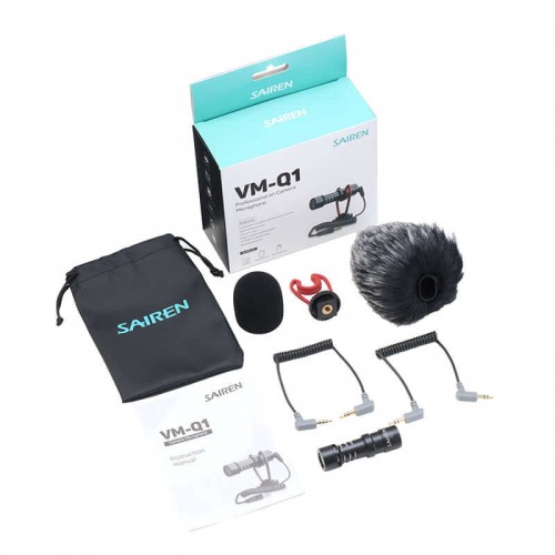 Накамерный микрофон Ulanzi SAIREN Cardioid Directional Microphone (UV-1828 VM-Q1)
