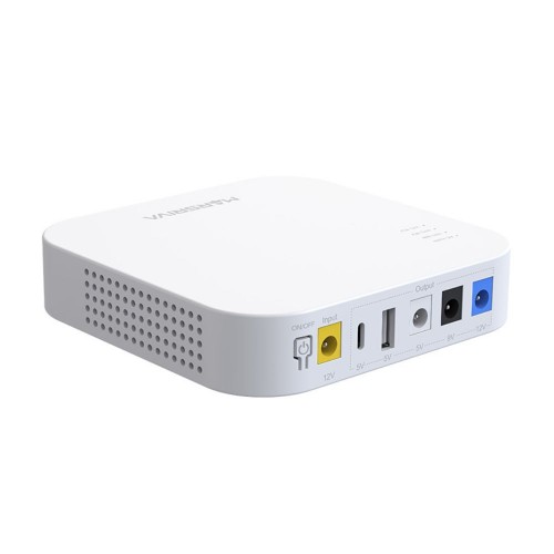 Power Bank ДБЖ (Mini UPS) для роутера MARSRIVA KP4 MAX 20000mAh (18W; Output DC 12/9/5V; USB-A; USB-C) white