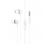 Навушники дротові BOROFONE BM74 (3.5mm) White