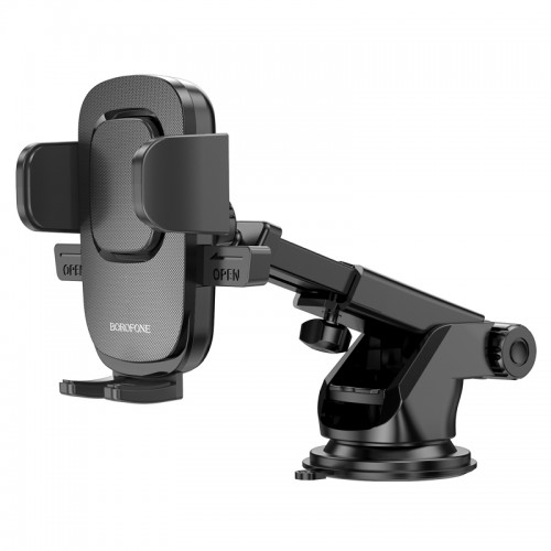 Автодержатель для телефона BOROFONE BH60 Dainty для центральной консоли автомобиля, черный