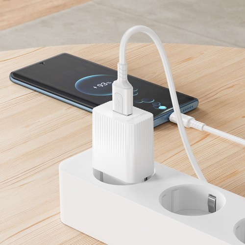 Сетевое зарядное устройство BOROFONE BAS71A Source однопортовое зарядное устройство White