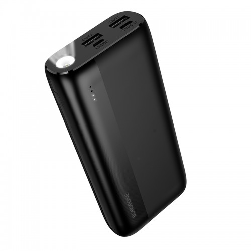 Зовнішній акумулятор BOROFONE BJ86 Victoria power bank(20000mAh) Black